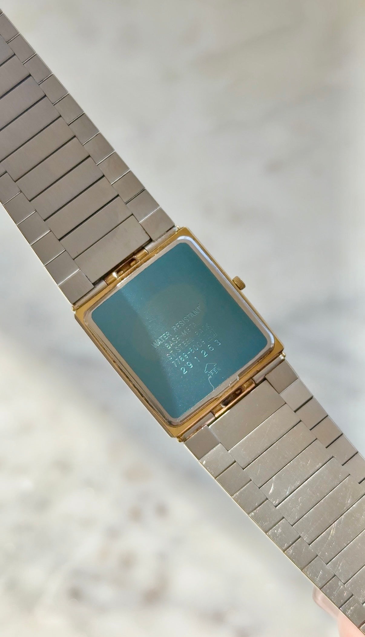 1982 Seiko Lassale Quartz Date Just Tank Watch