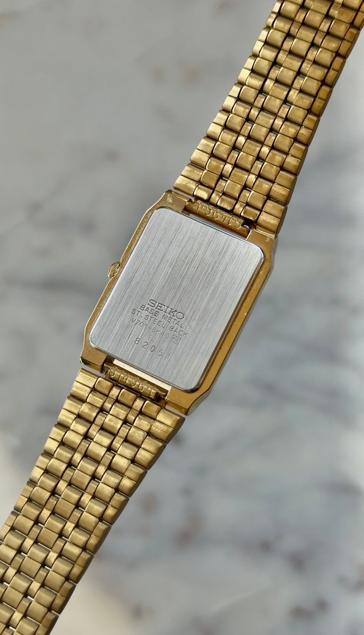 1991 Seiko SX Quartz Tank Watch