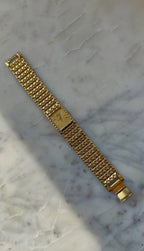 1993 Seiko Quartz Gold Tone Tank Watch