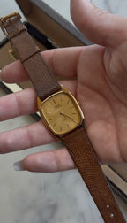 1980 (NOS) Seiko Lassale Quartz Tonneau Tank Watch