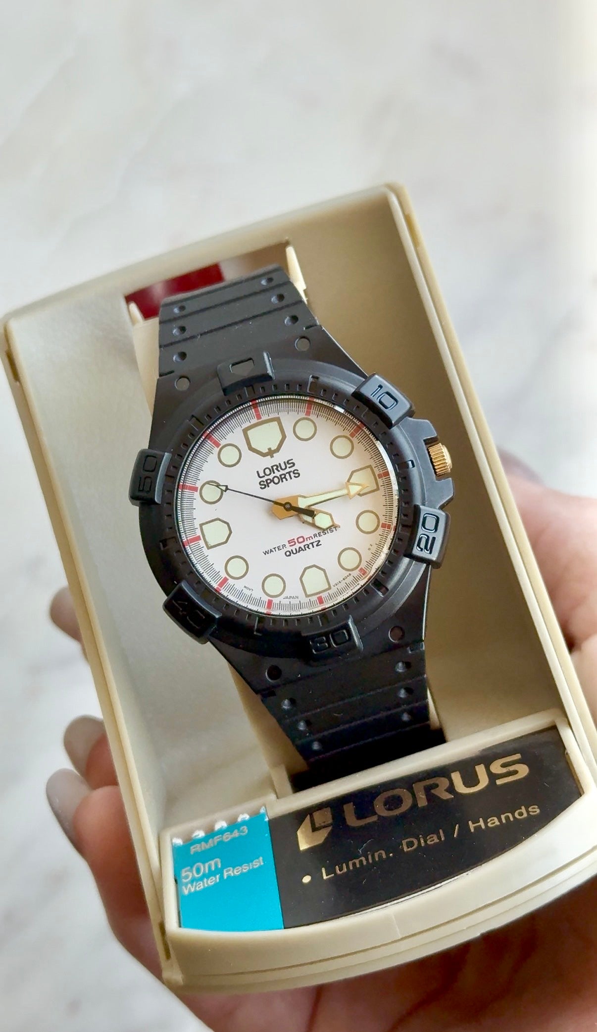 1980’s (NOS) Lorus Quartz By SEIKO Sports Watch