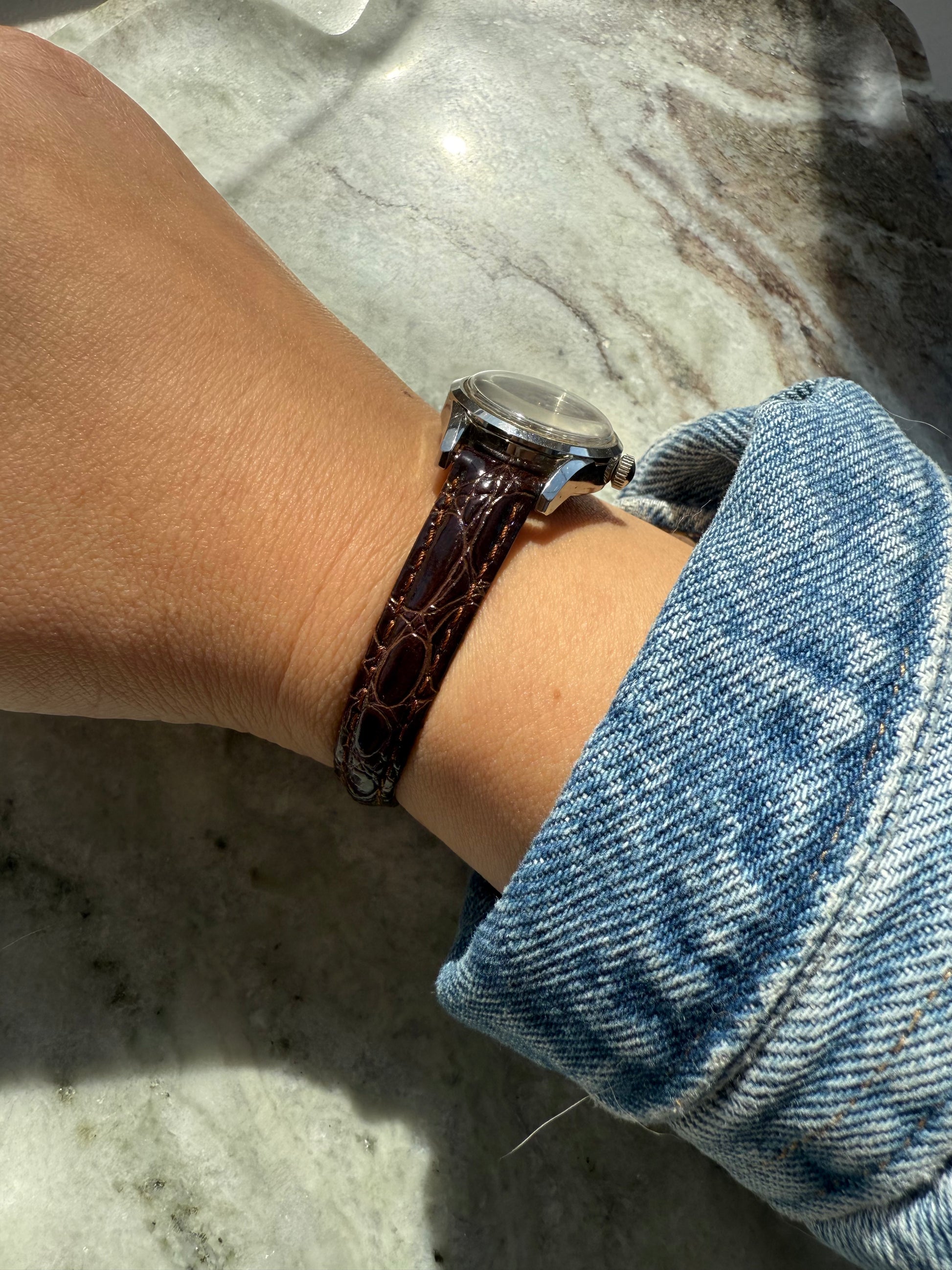 1973 Seiko 17 Jewel Mechanical Silver Tone Watch