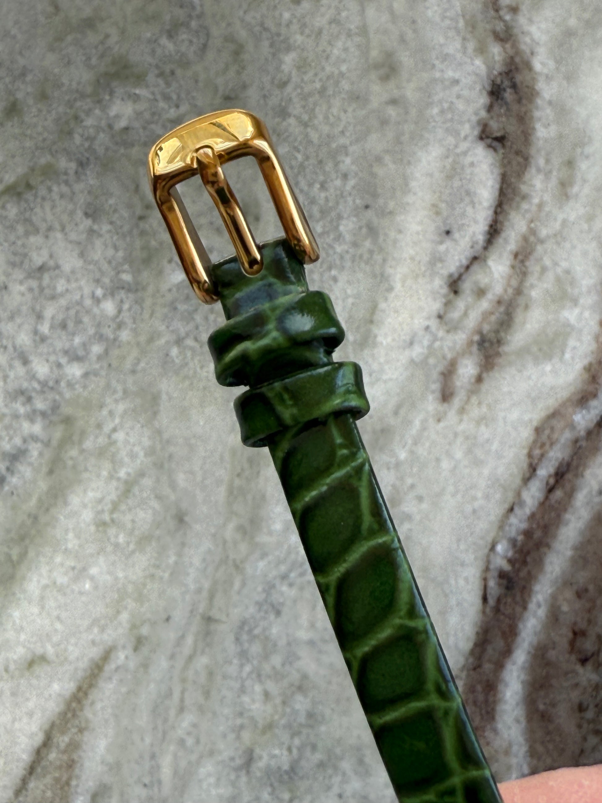 1987 Seiko Quartz Gold Plated Hexagon Watch