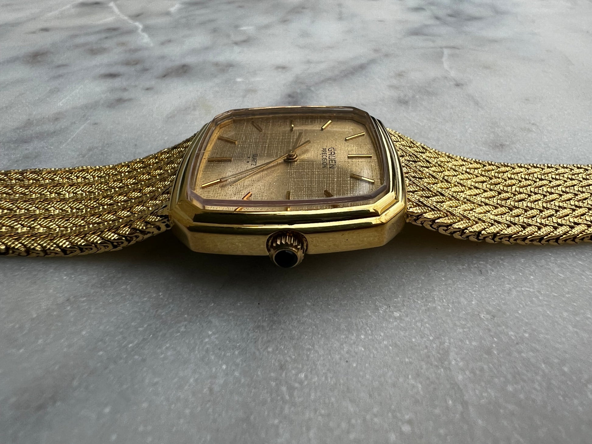 Gruen Vintage Gold Tone Watch