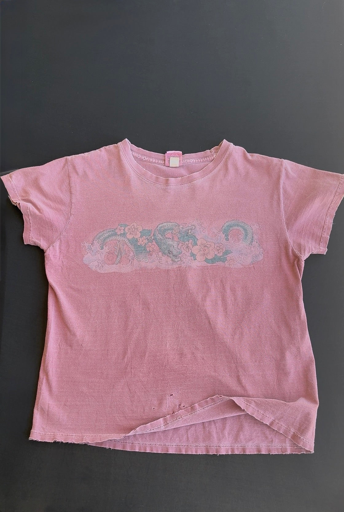 Vintage Crazy Shirts Hawaii Dragon Graphic T-Shirt Mens Medium