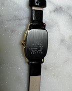 Seiko Vintage Women Watch 17mm White Dial Gold Tone Rectangle 1N00-5K29 - New Battery