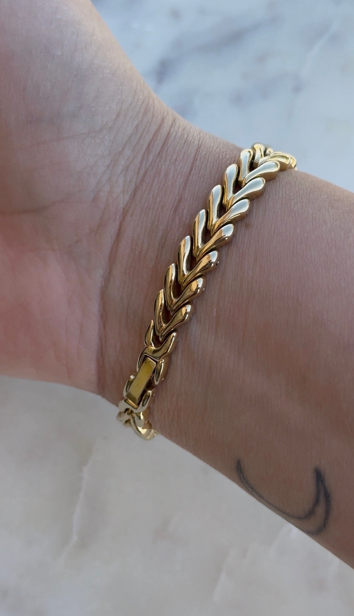 1993 Pulsar Quartz By SEIKO Gold Tone Bracelet Watch