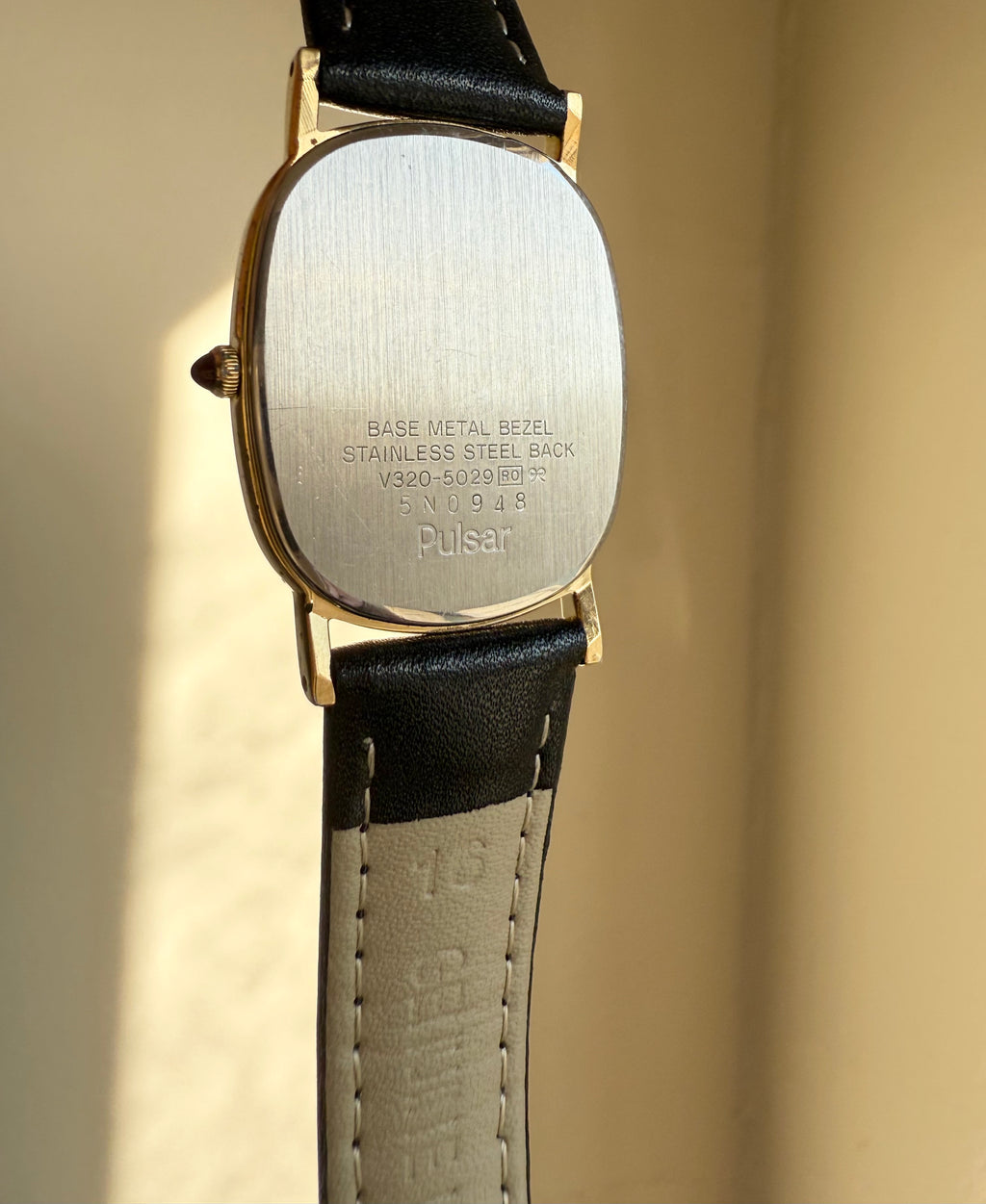 PULSAR by SEIKO Roman Numeral Chariot Quartz Watch