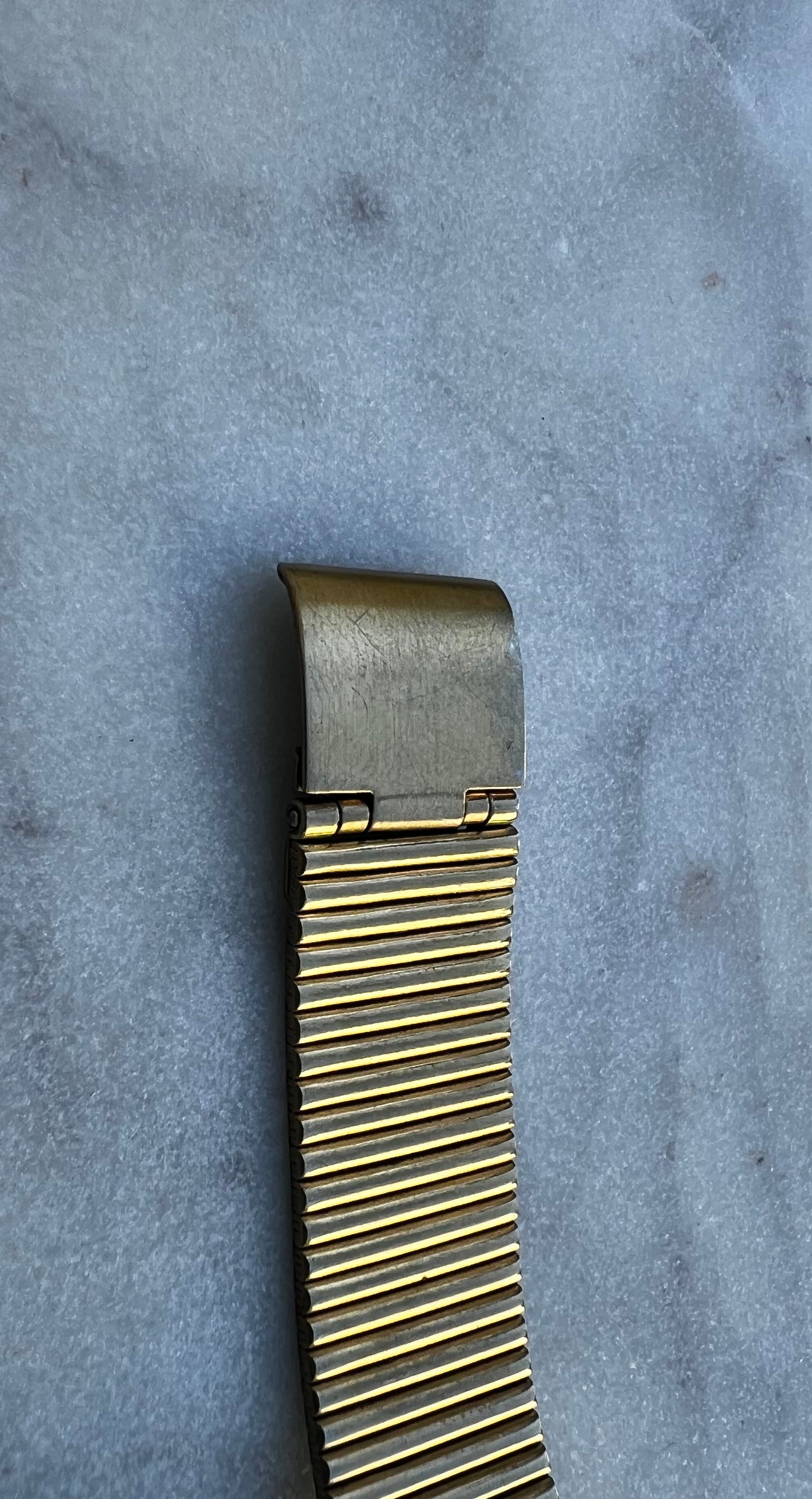 Seiko Vintage Black Dial Gold Tone Watch