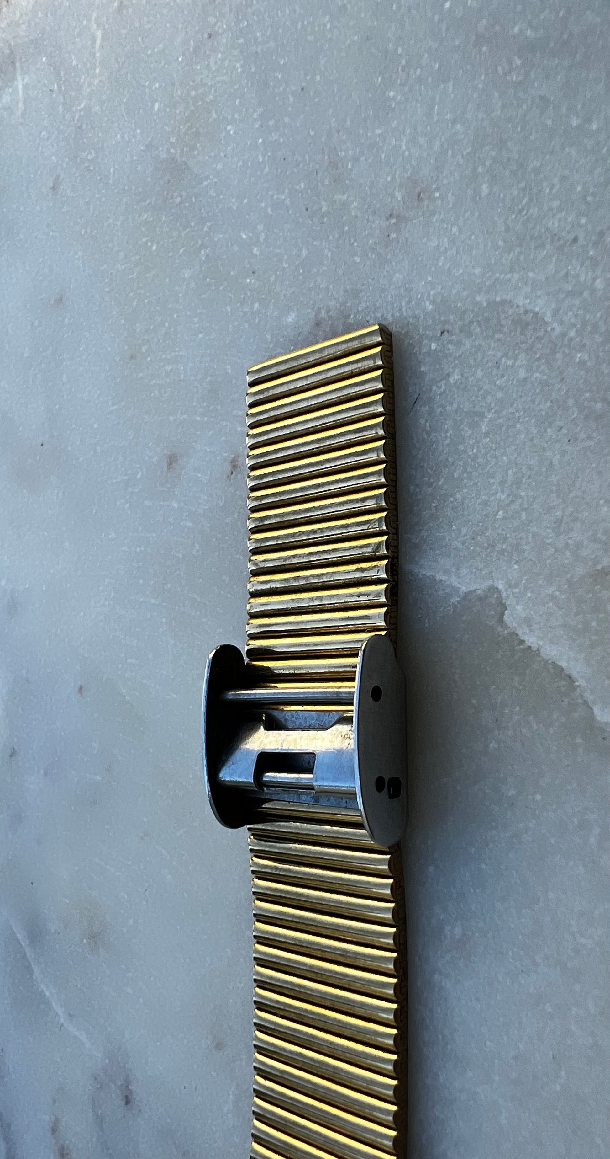 Seiko Vintage Black Dial Gold Tone Watch