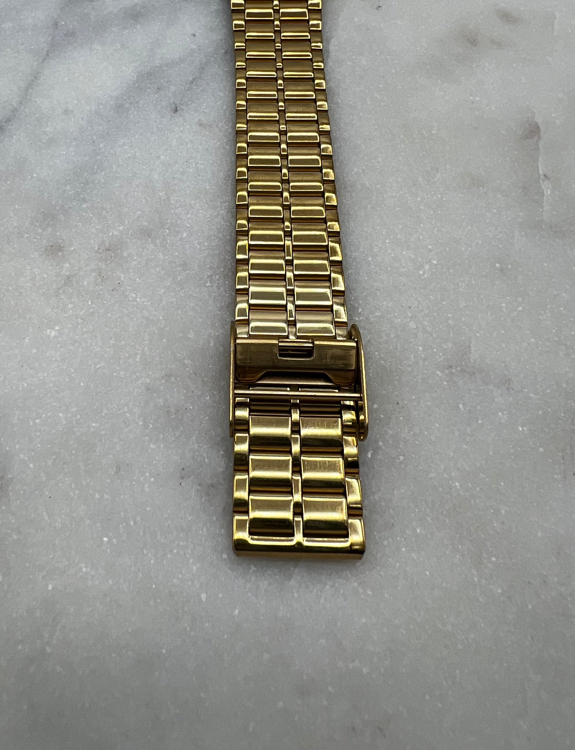 Seiko Vintage 90's SX Gold Tone Roman Gilt Dial Quartz Watch
