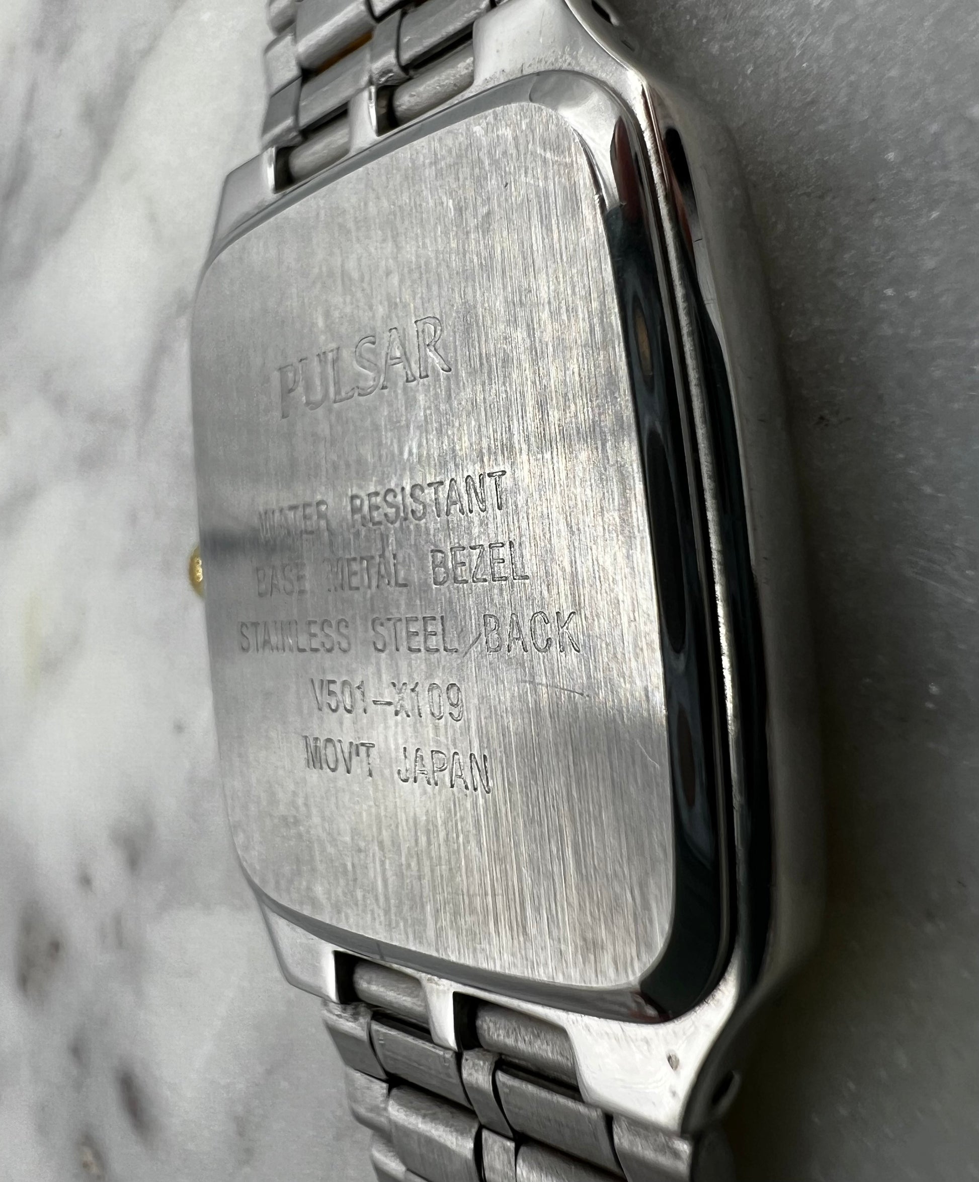 Pulsar by Seiko Two Tone Mov't Japan Watch (Near Mint)
