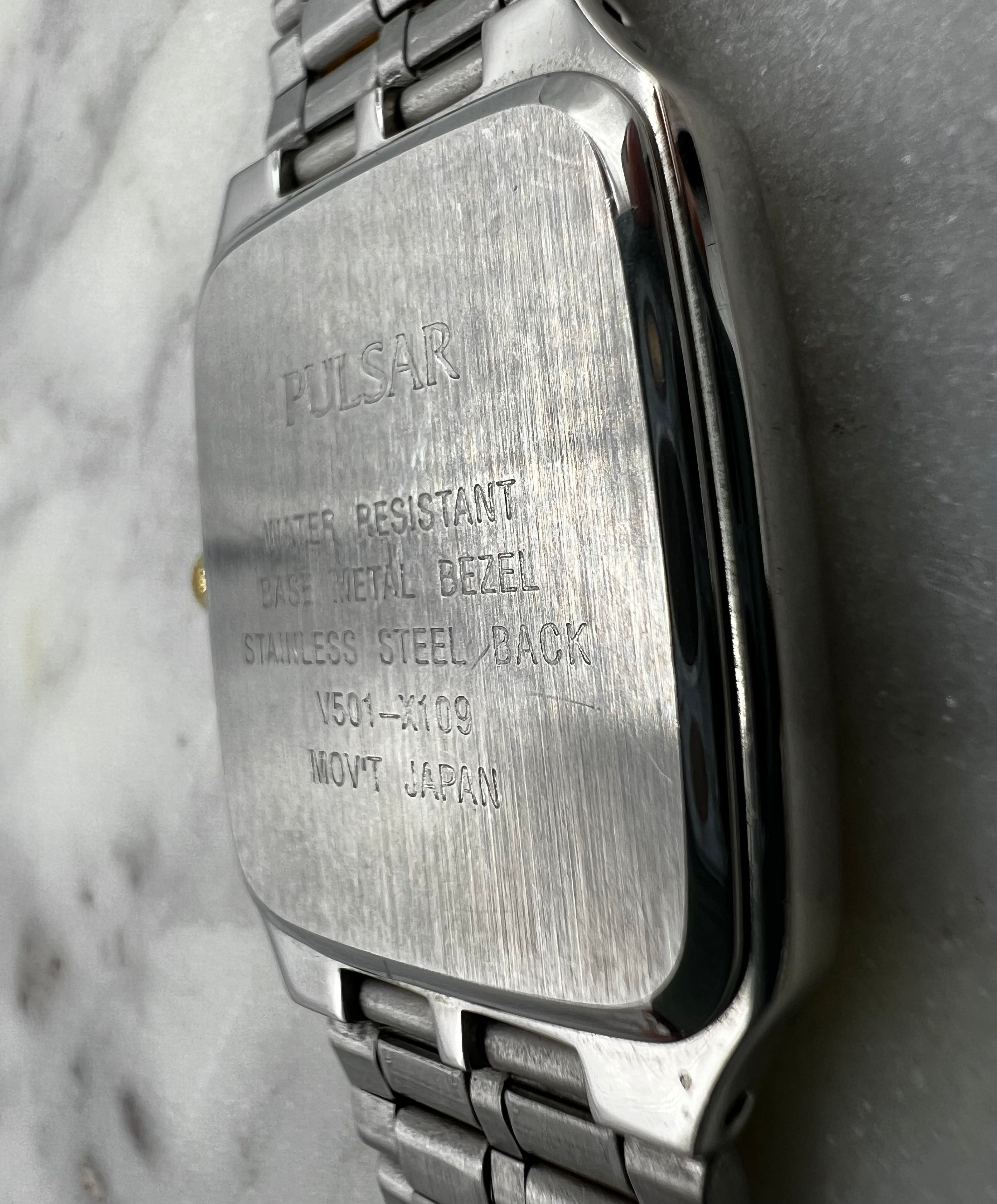 Pulsar by Seiko Two Tone Mov't Japan Watch (Near Mint)