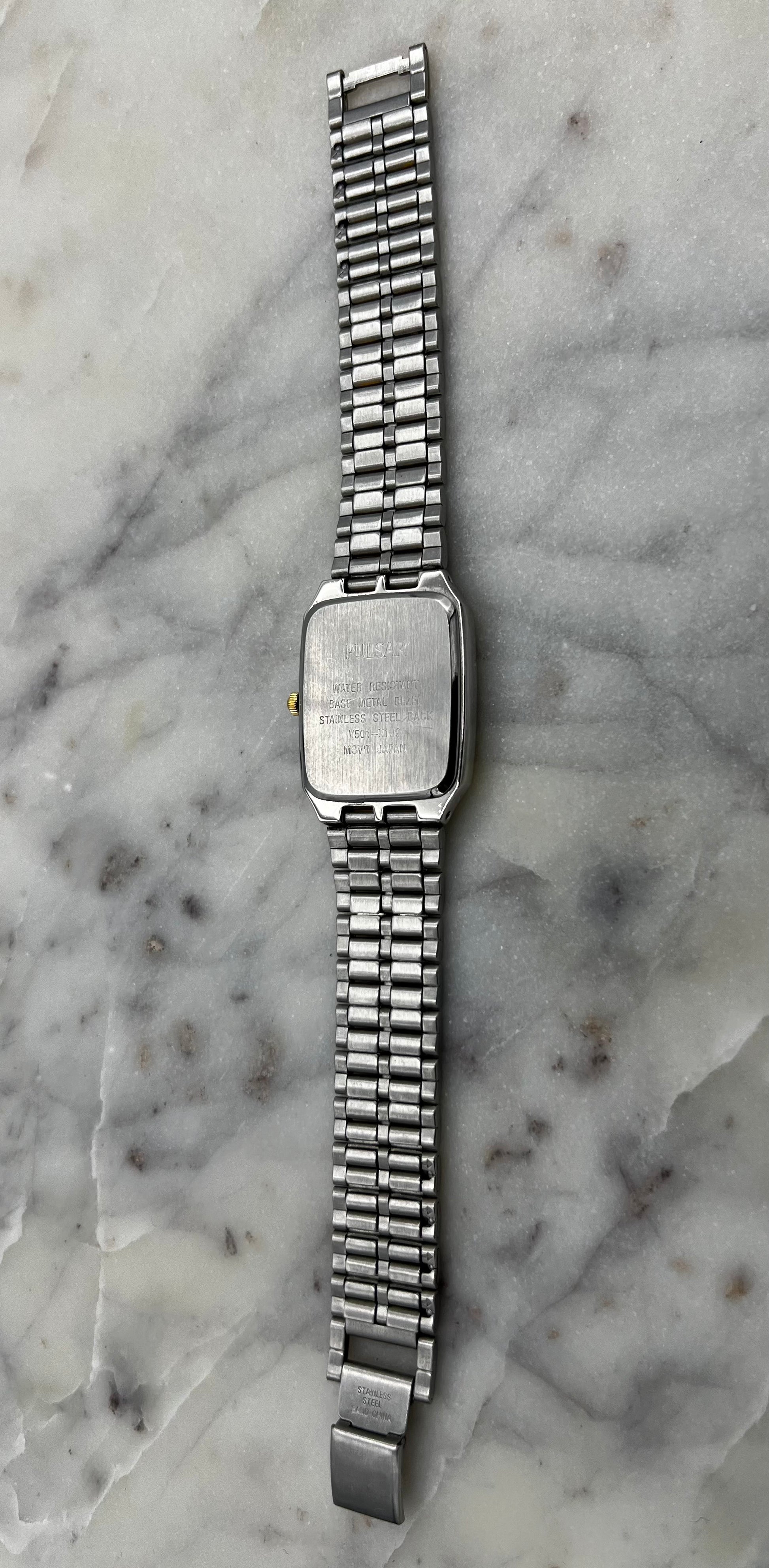 Pulsar by Seiko Two Tone Mov't Japan Watch (Near Mint)