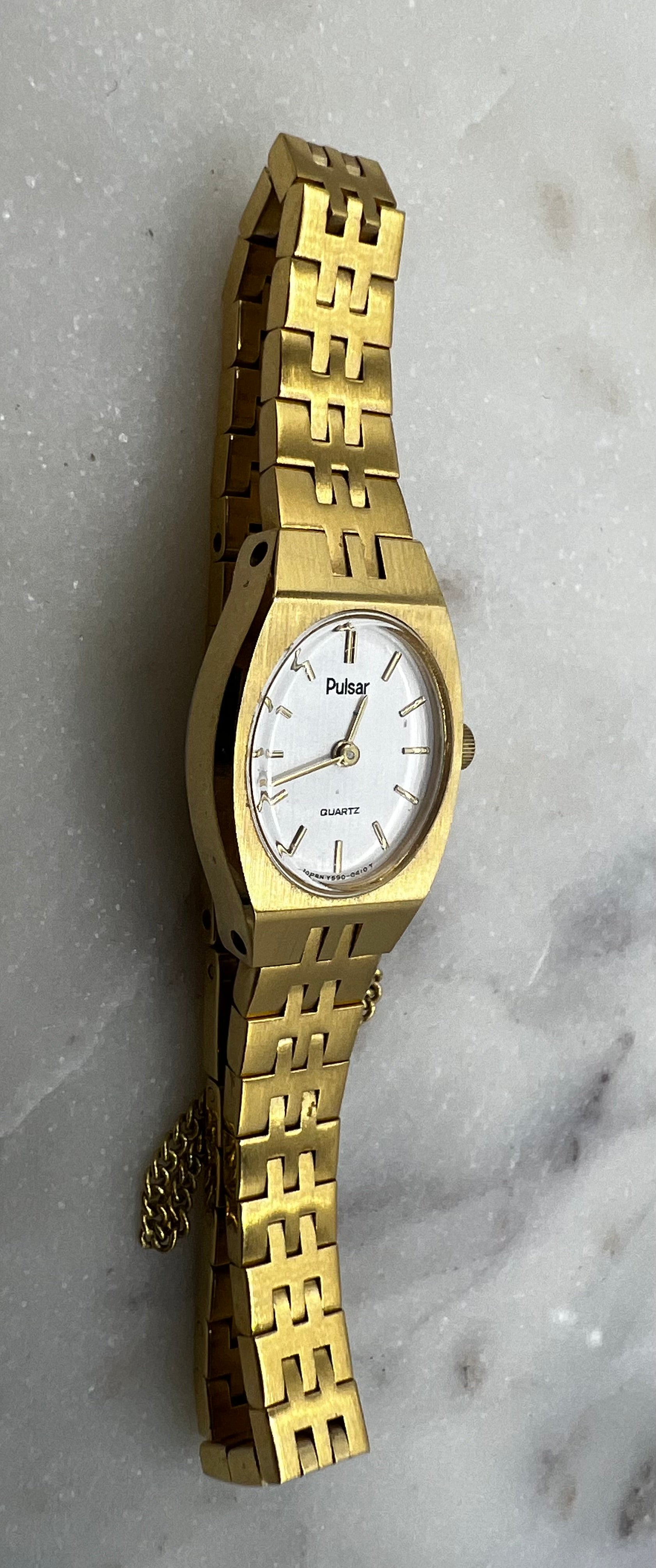 Pulsar by Seiko Vintage Gold Tone Quartz Watch (Near Mint)