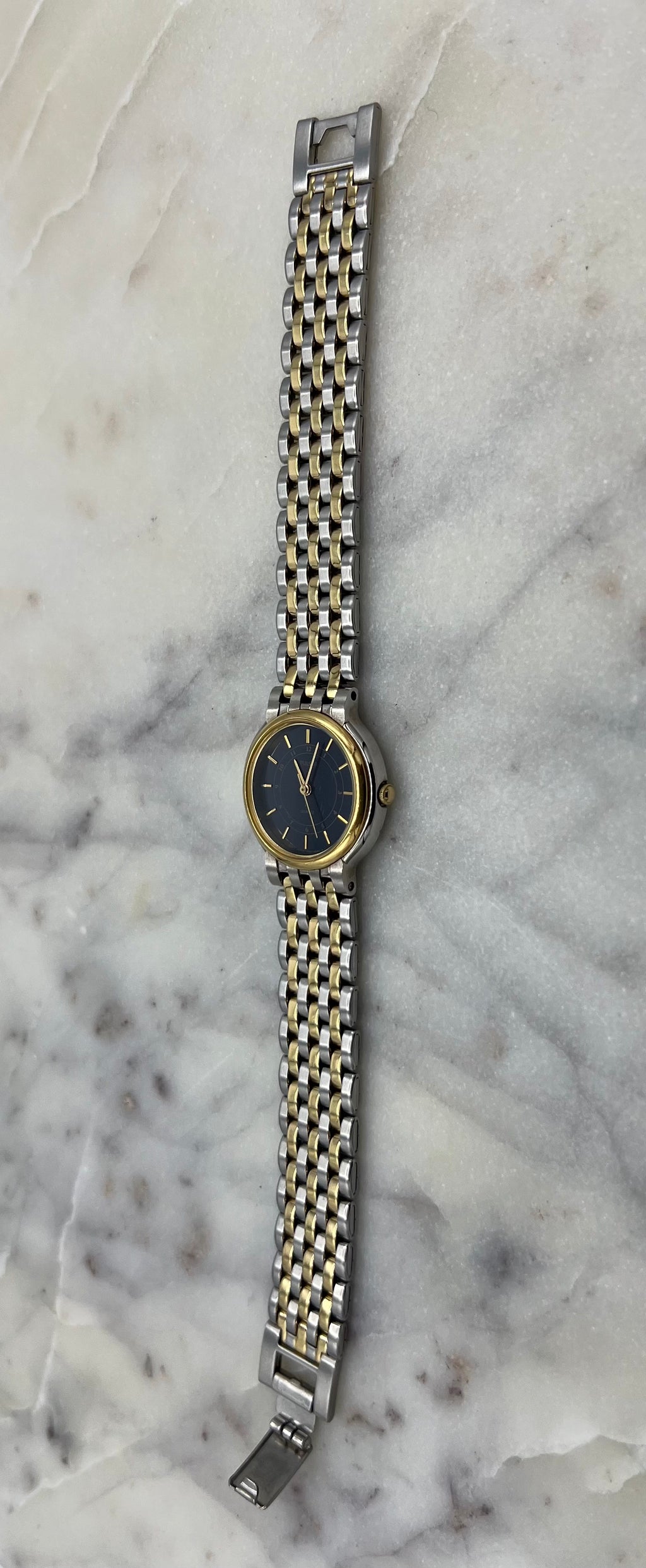 Pulsar by Seiko Vintage Two Tone Quartz Watch (Near Mint)