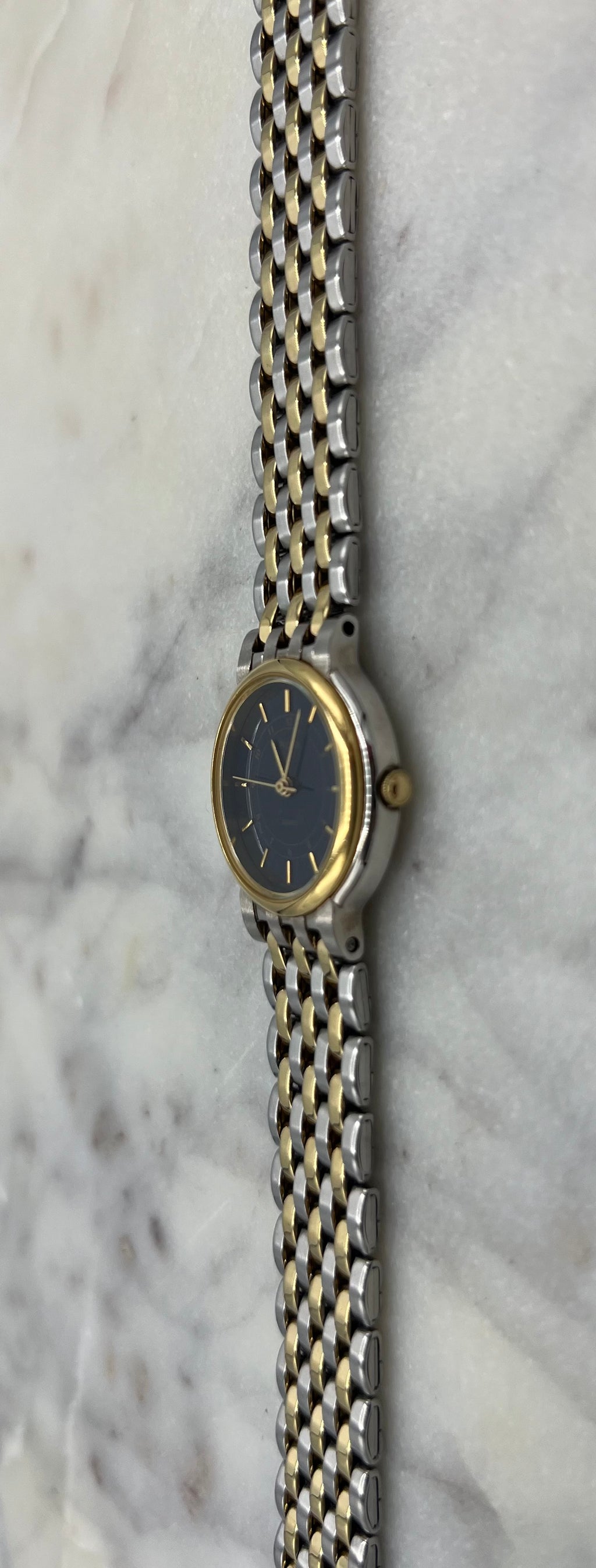 Pulsar by Seiko Vintage Two Tone Quartz Watch (Near Mint)