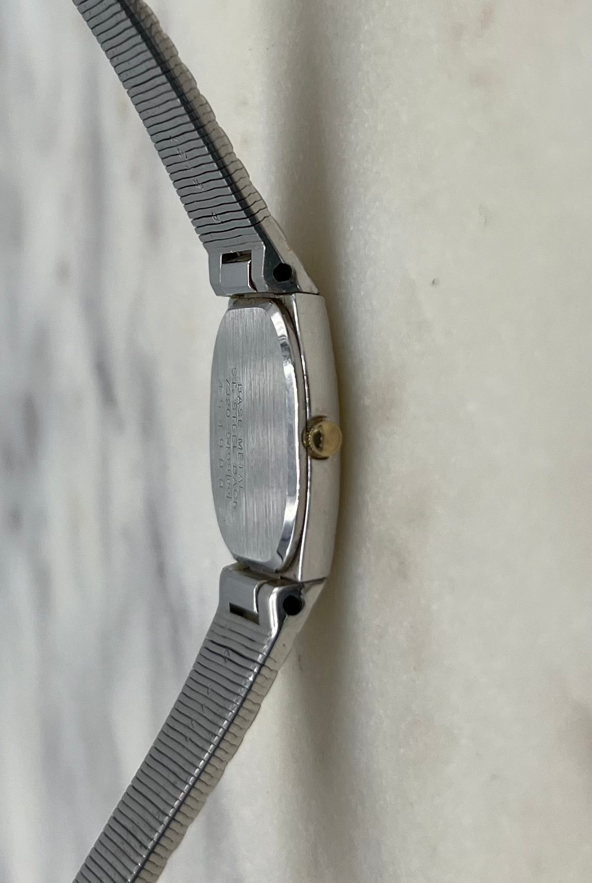 Seiko Vintage 80's Quartz Two Tone Octagon Bezel Watch (Good Condition)