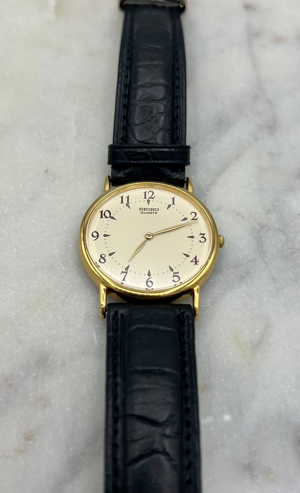 Seiko Vintage 90's Quartz Gold Tone Watch