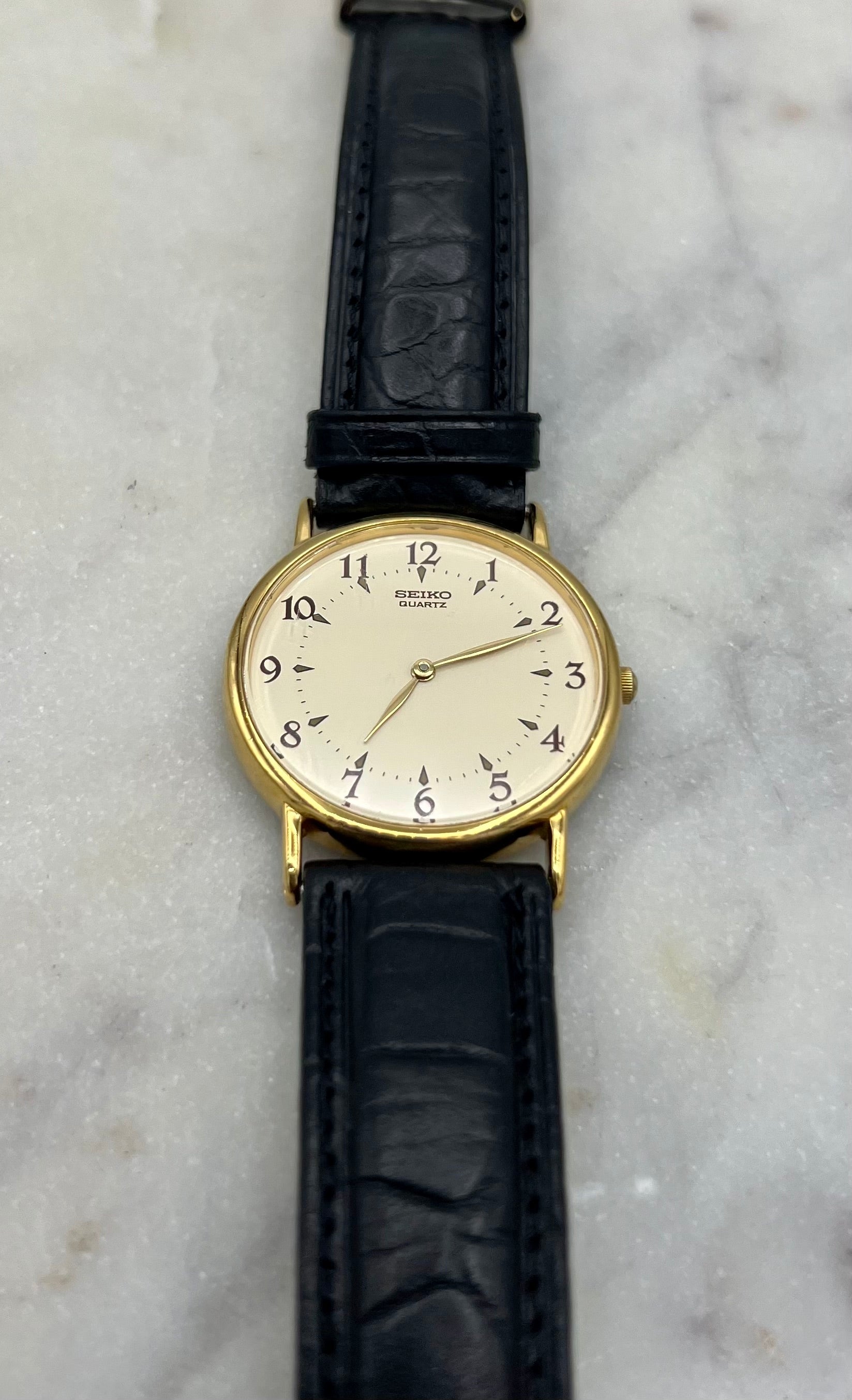 Seiko Vintage 90's Quartz Gold Tone Watch