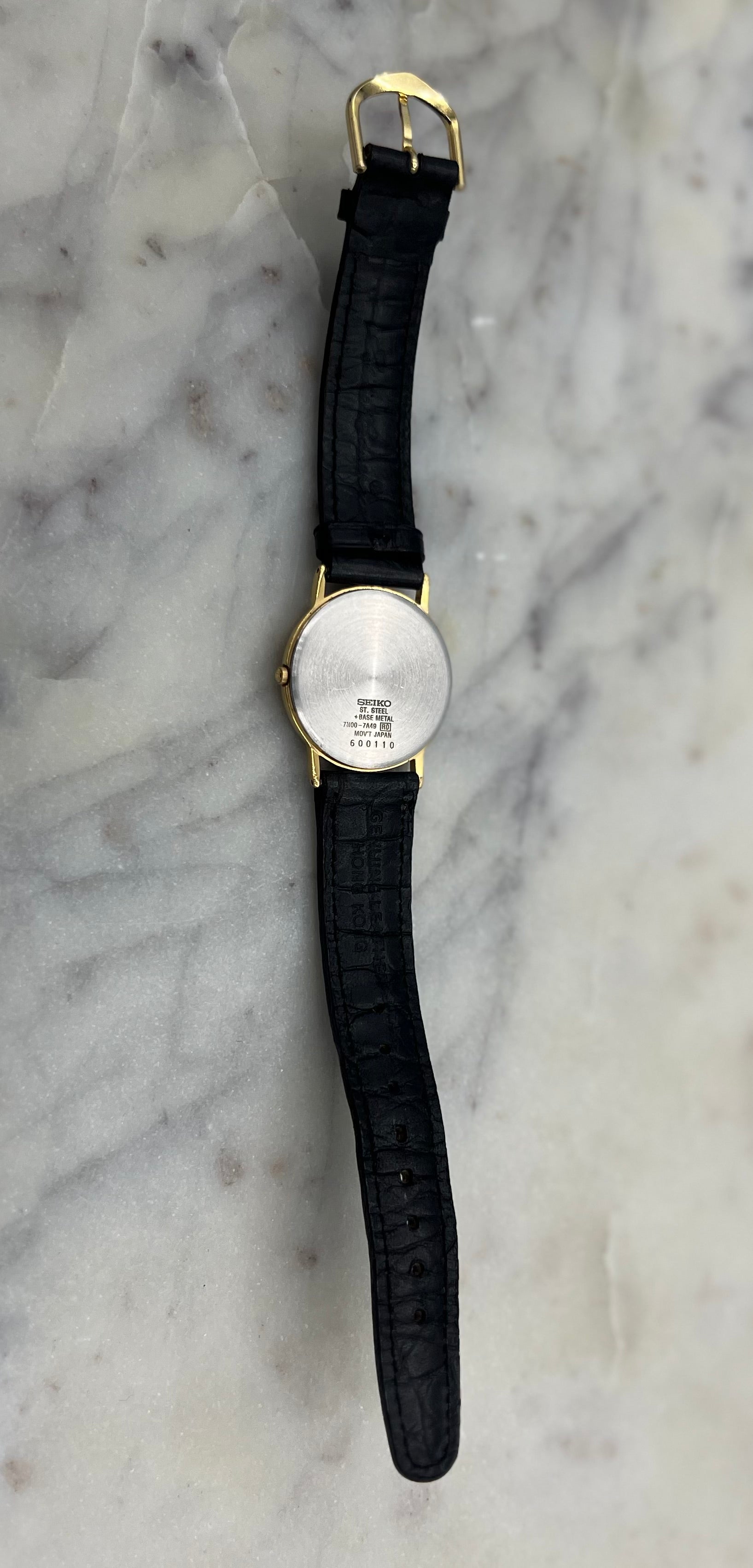 Seiko Vintage 90's Quartz Gold Tone Watch