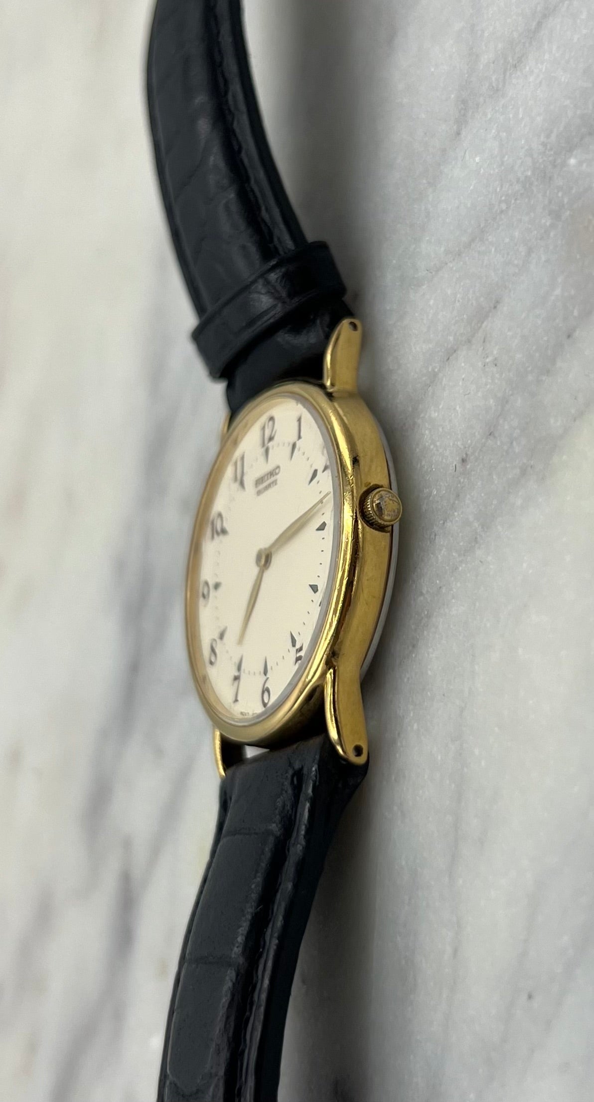 Seiko Vintage 90's Quartz Gold Tone Watch