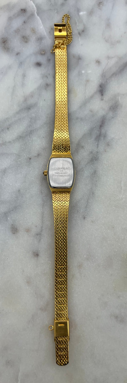 Xavier Quartz Gold Tone Watch (Near Mint)