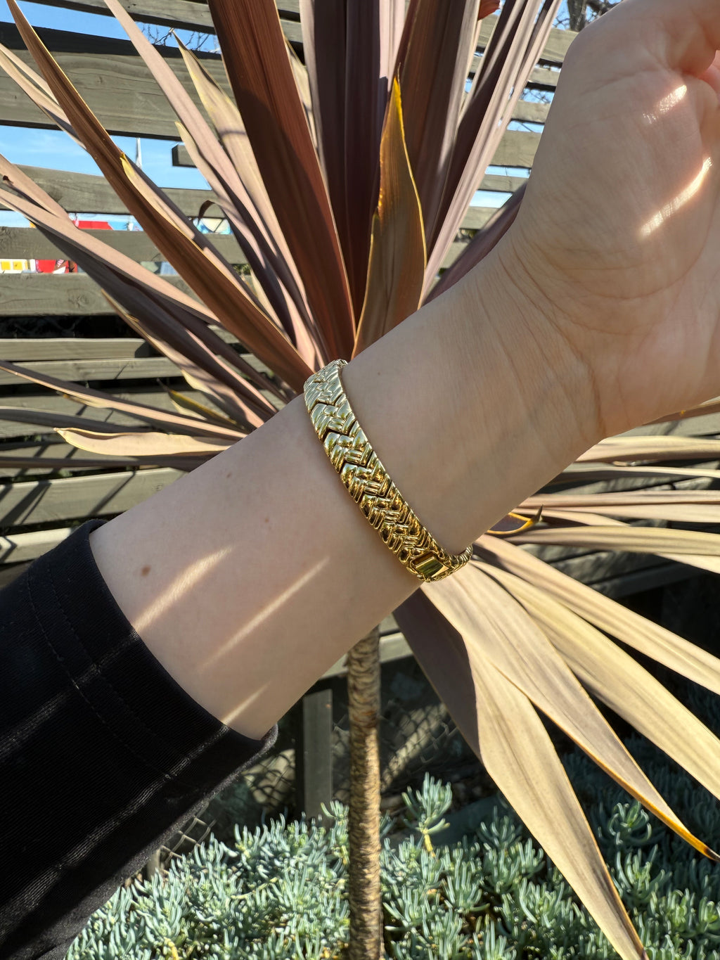 1990's Pulsar by Seiko Gold Tone Gold Dial Watch
