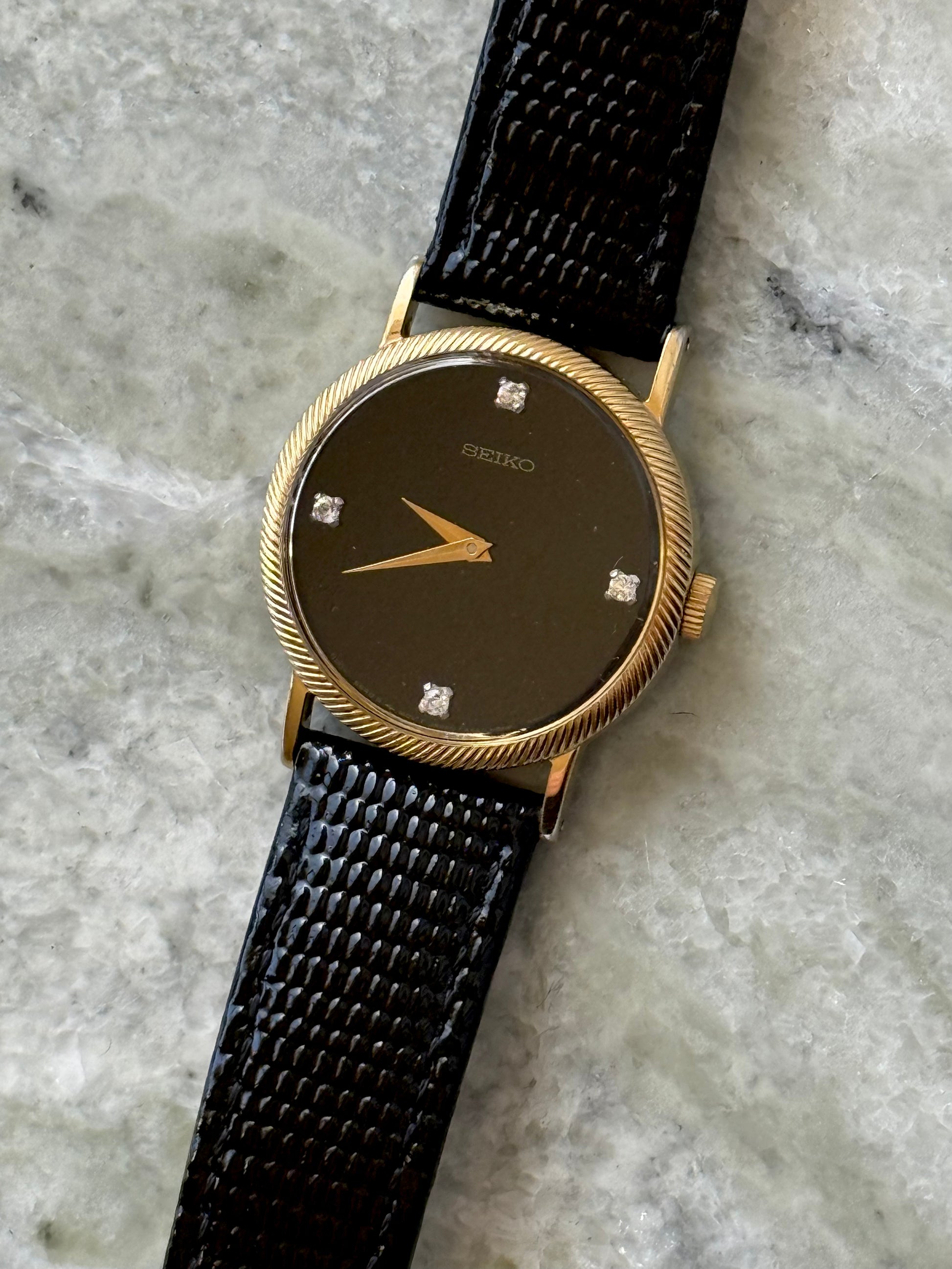 1972 Seiko Gold Plated Mechanical Watch
