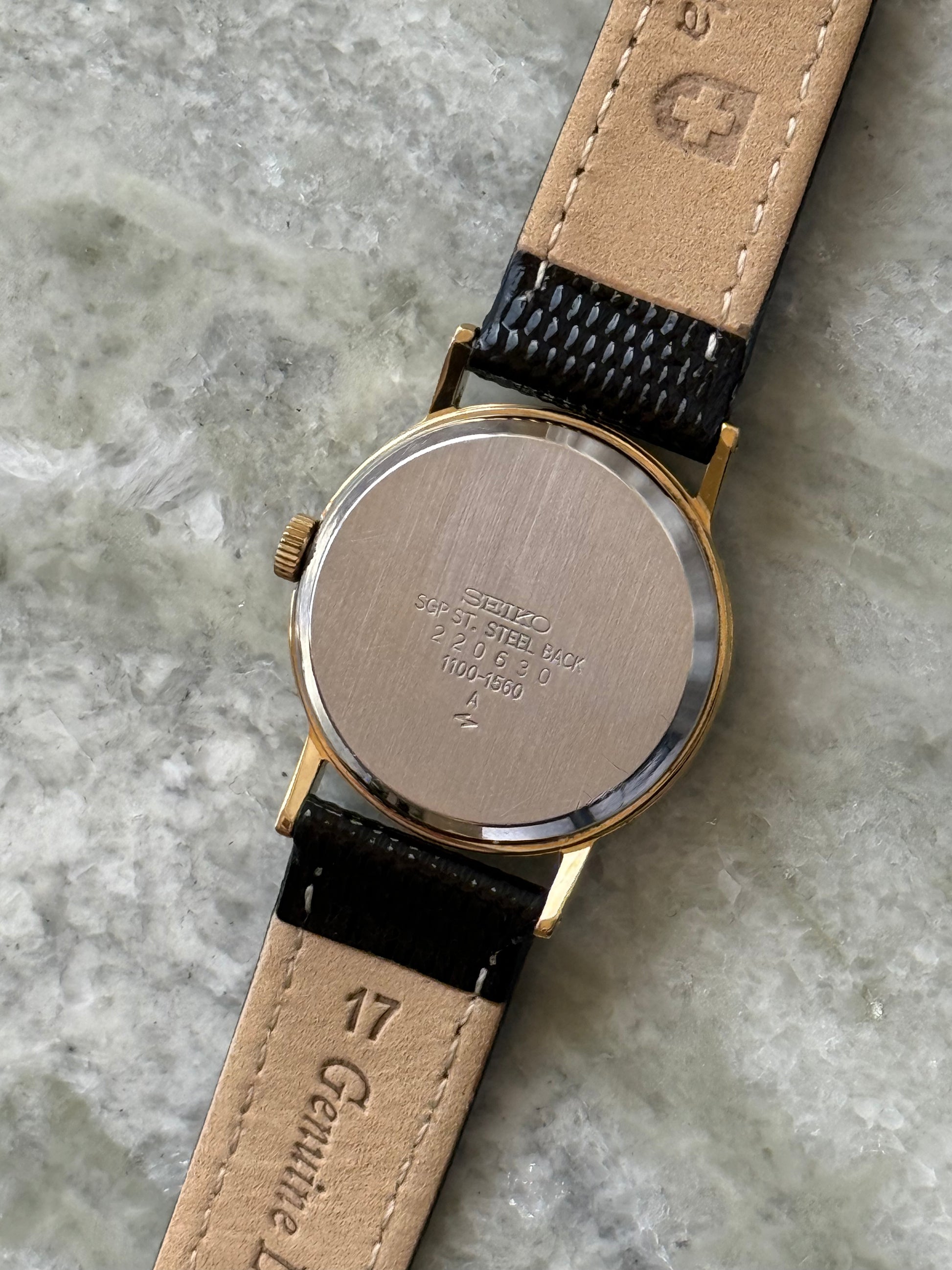 1972 Seiko Gold Plated Mechanical Watch