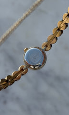 Nivada Grenchen Swiss Quartz Gold-Tone Bracelet Watch