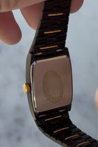 1984 Seiko Ani-Digi Quartz Two-Tone Tank Watch