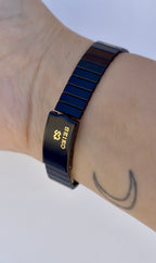 1984 Seiko Ani-Digi Quartz Two-Tone Tank Watch
