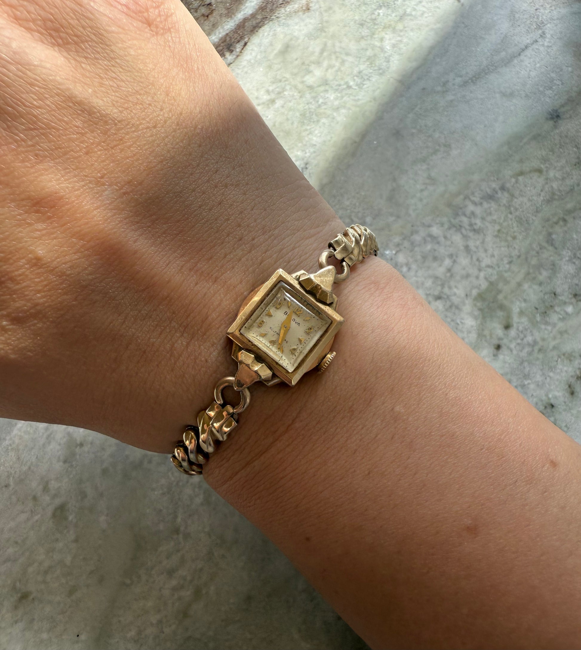 1954 Rare Bulova 10k Gold Filled Automatic Watch