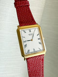 1988 Seiko Quartz Roman Numeral Tank Watch