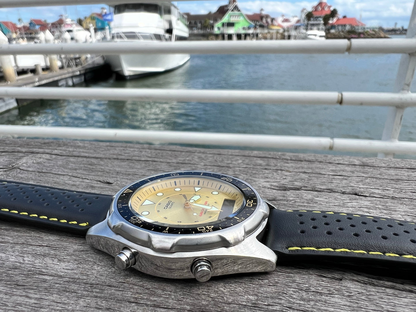 1990's Casio Quartz "Arnie" AMW - 320R Chronograph Watch