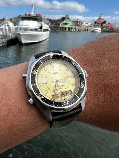 1990's Casio Quartz "Arnie" AMW - 320R Chronograph Watch