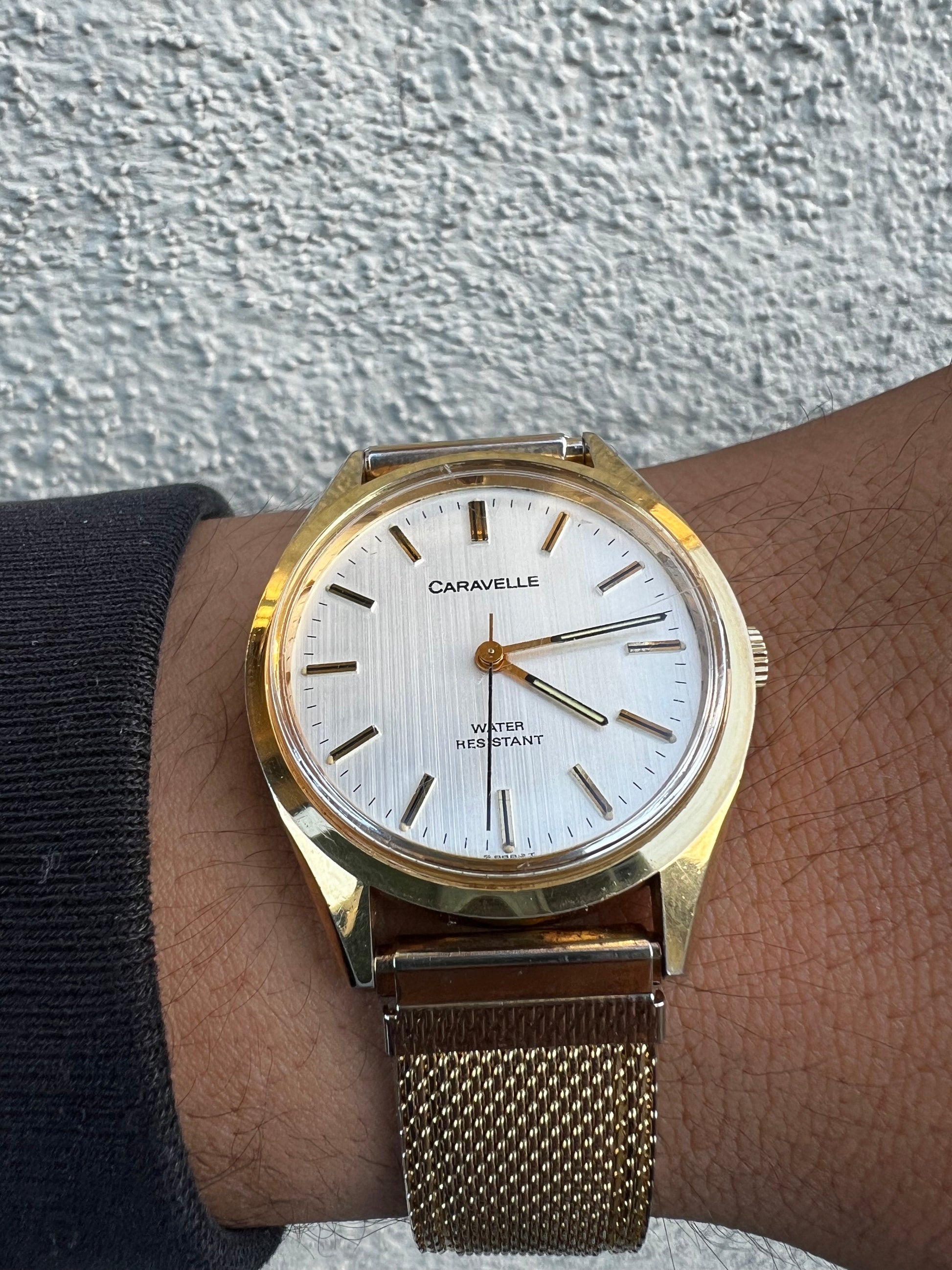 1980s Caravelle by Bulova Wind Up Watch