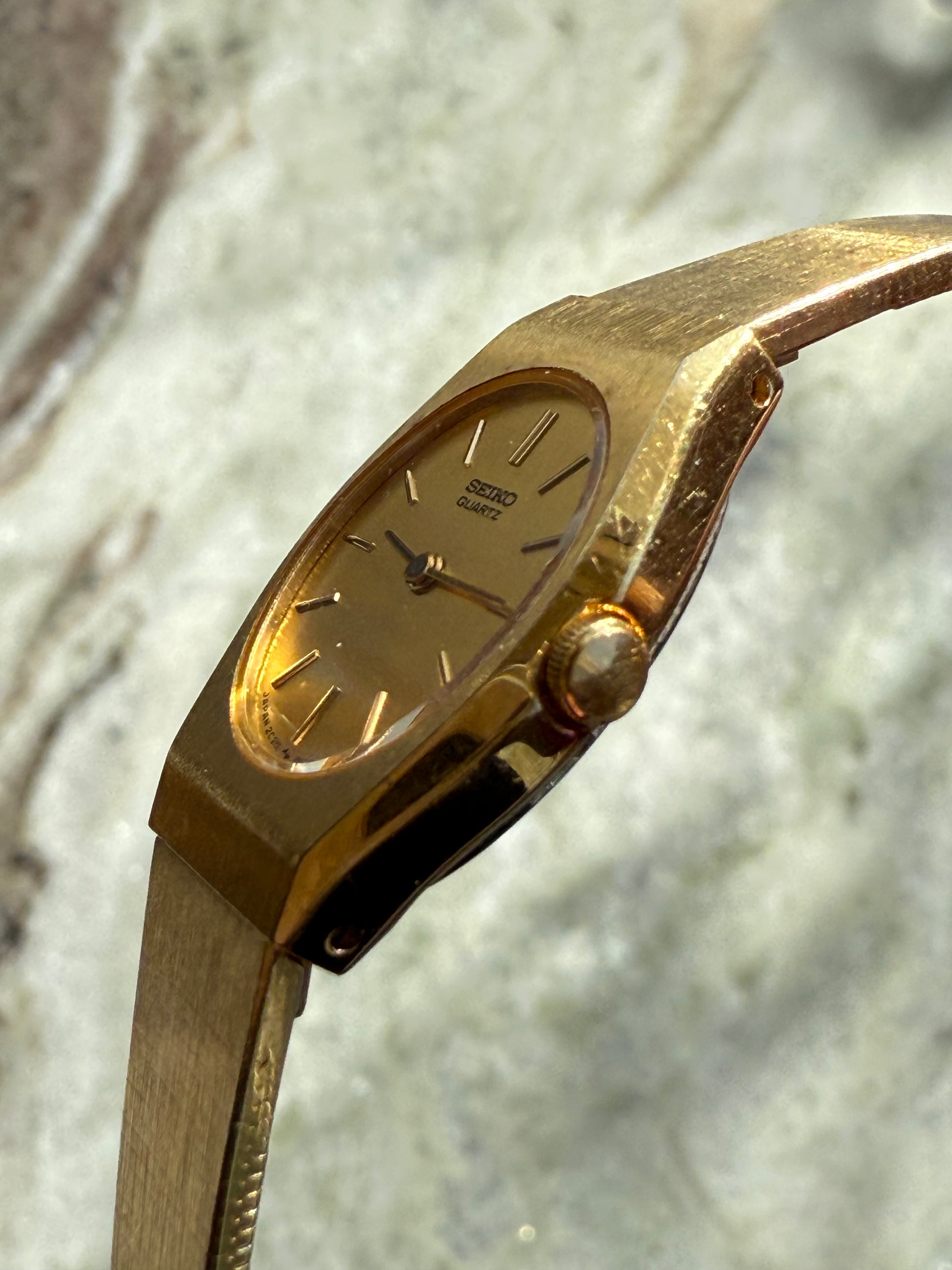 1985 Seiko Quartz Gold Plated Watch