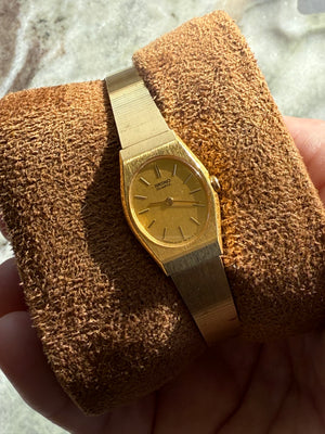1985 Seiko Quartz Gold Plated Watch