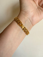 1998 Seiko Movt Japan Gold Tone Bracelet Watch