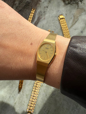 1985 Seiko Quartz Gold Plated Watch