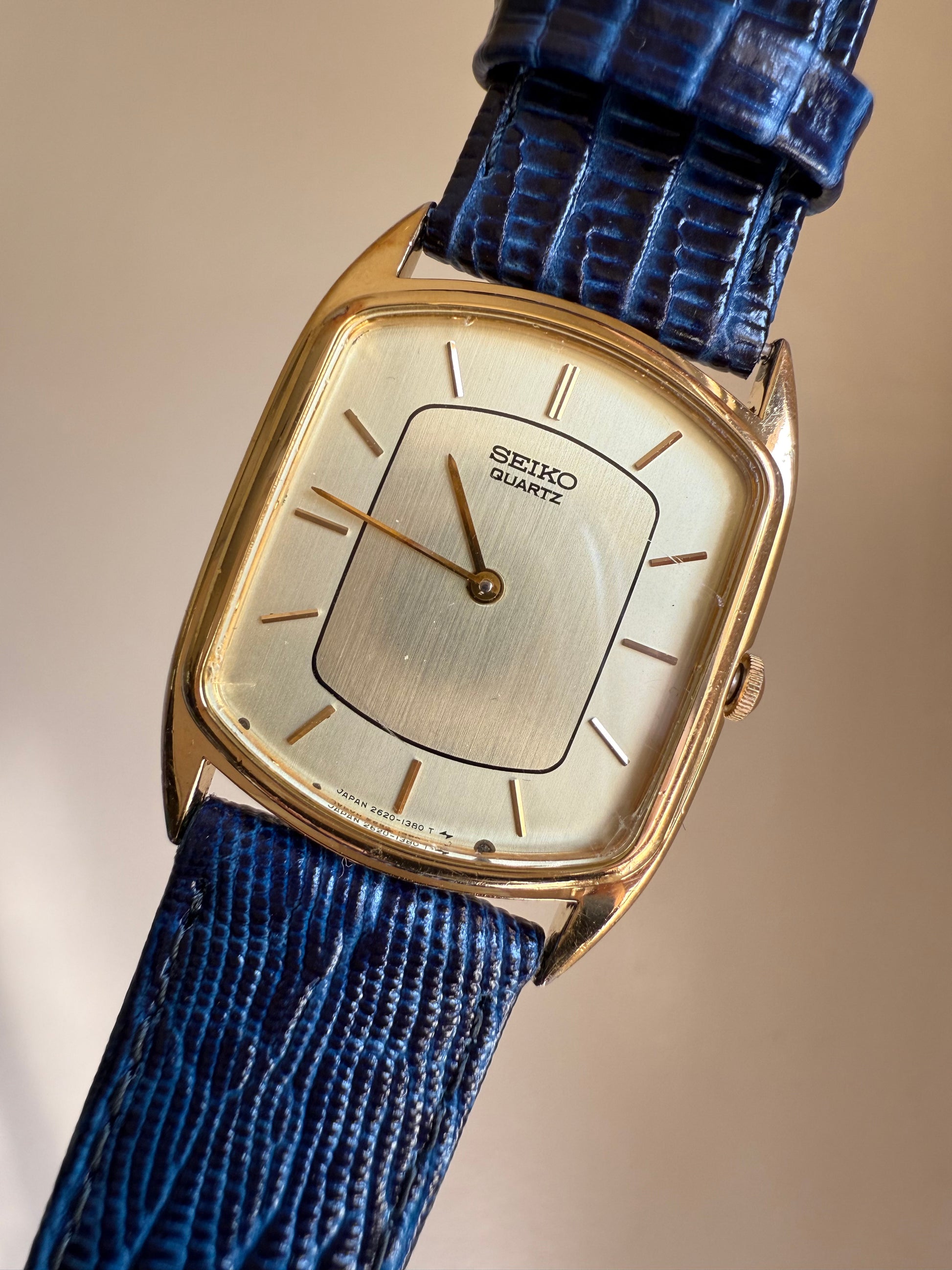 1981 Seiko Quartz Tank Watch