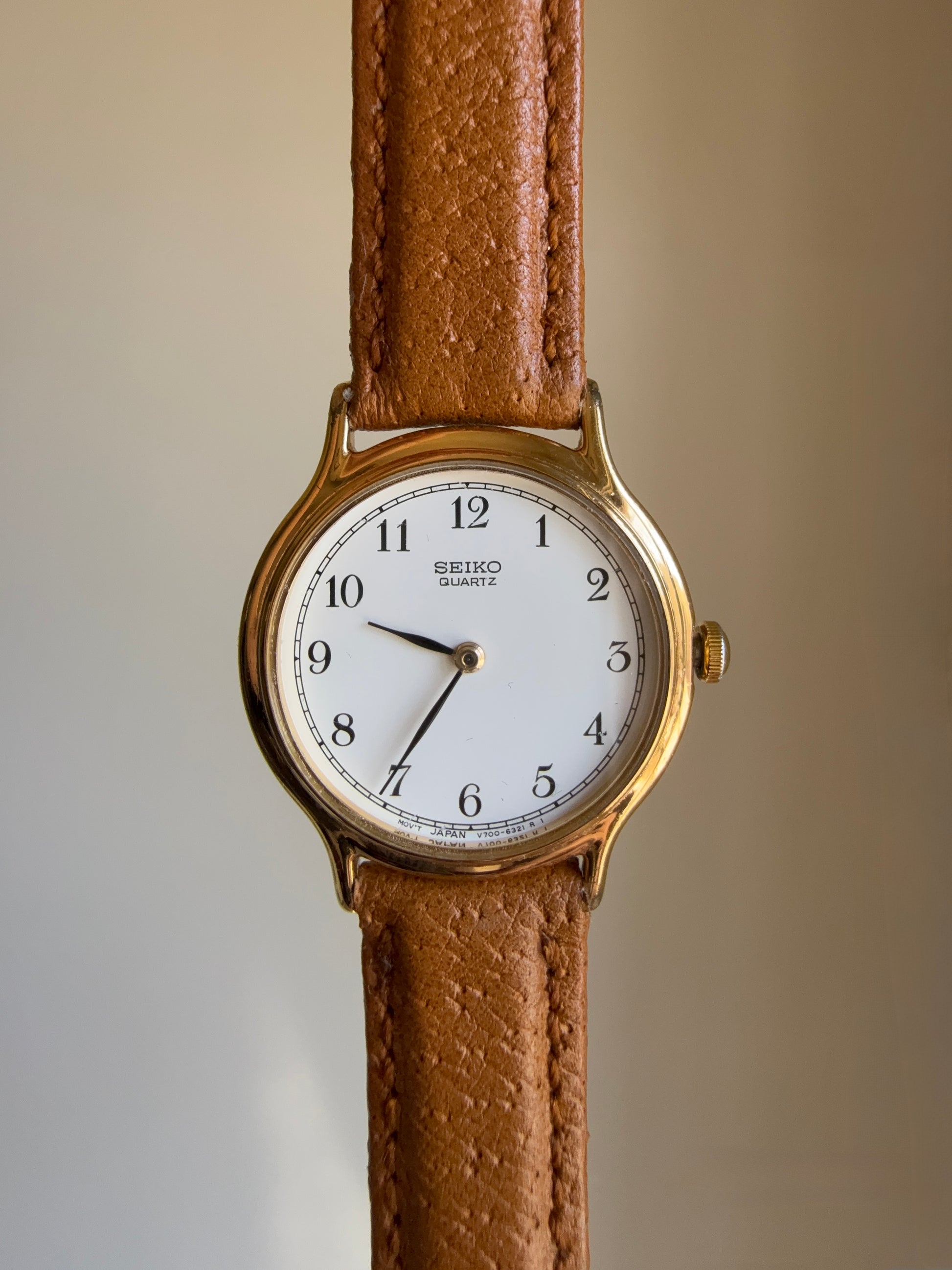 1997 Seiko Quartz Gold Tone Watch
