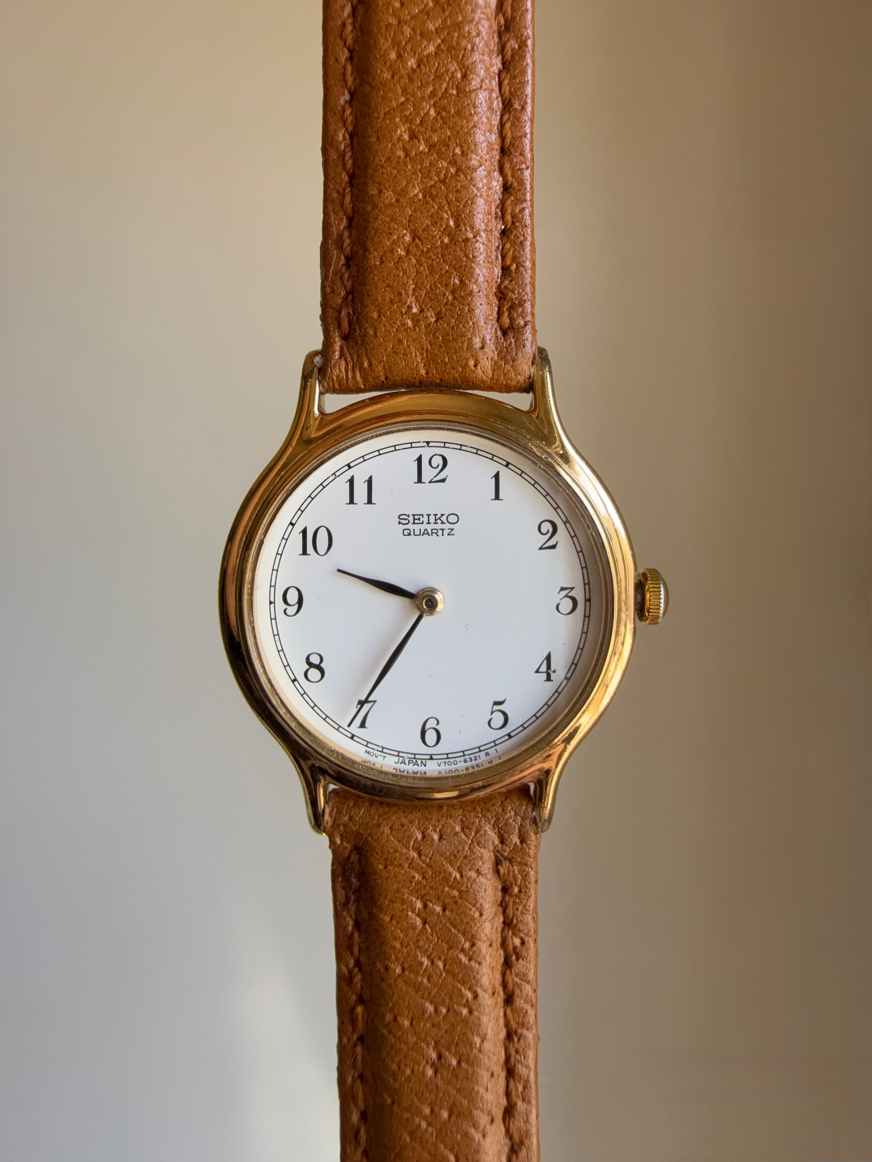1997 Seiko Quartz Gold Tone Watch