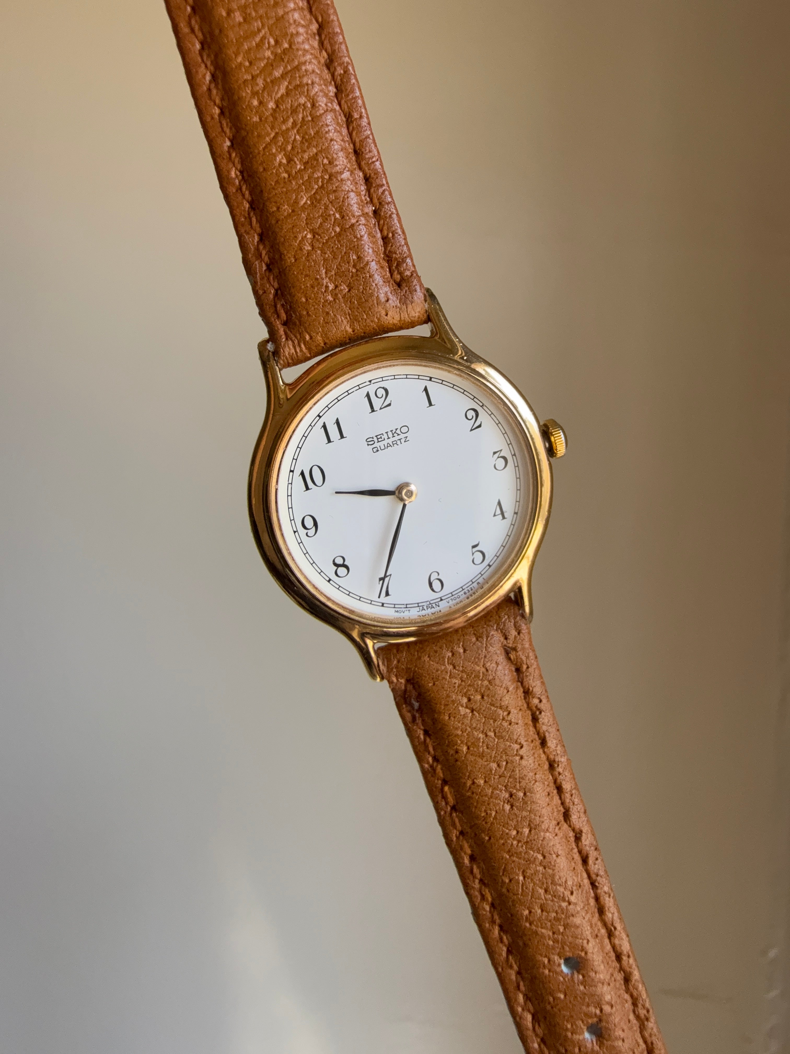 1997 Seiko Quartz Gold Tone Watch