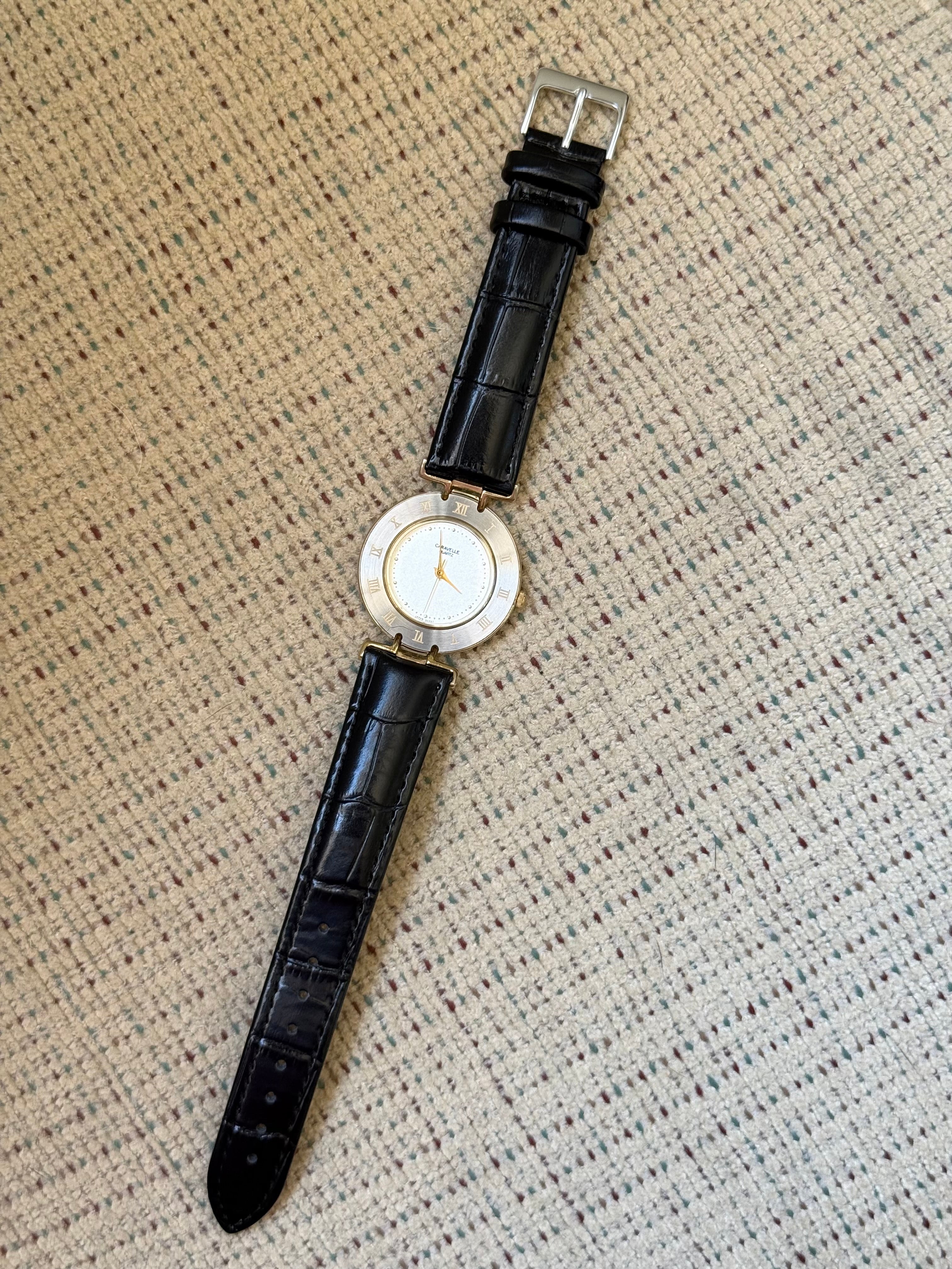 1990 Caravelle By Bulova Roman Watch