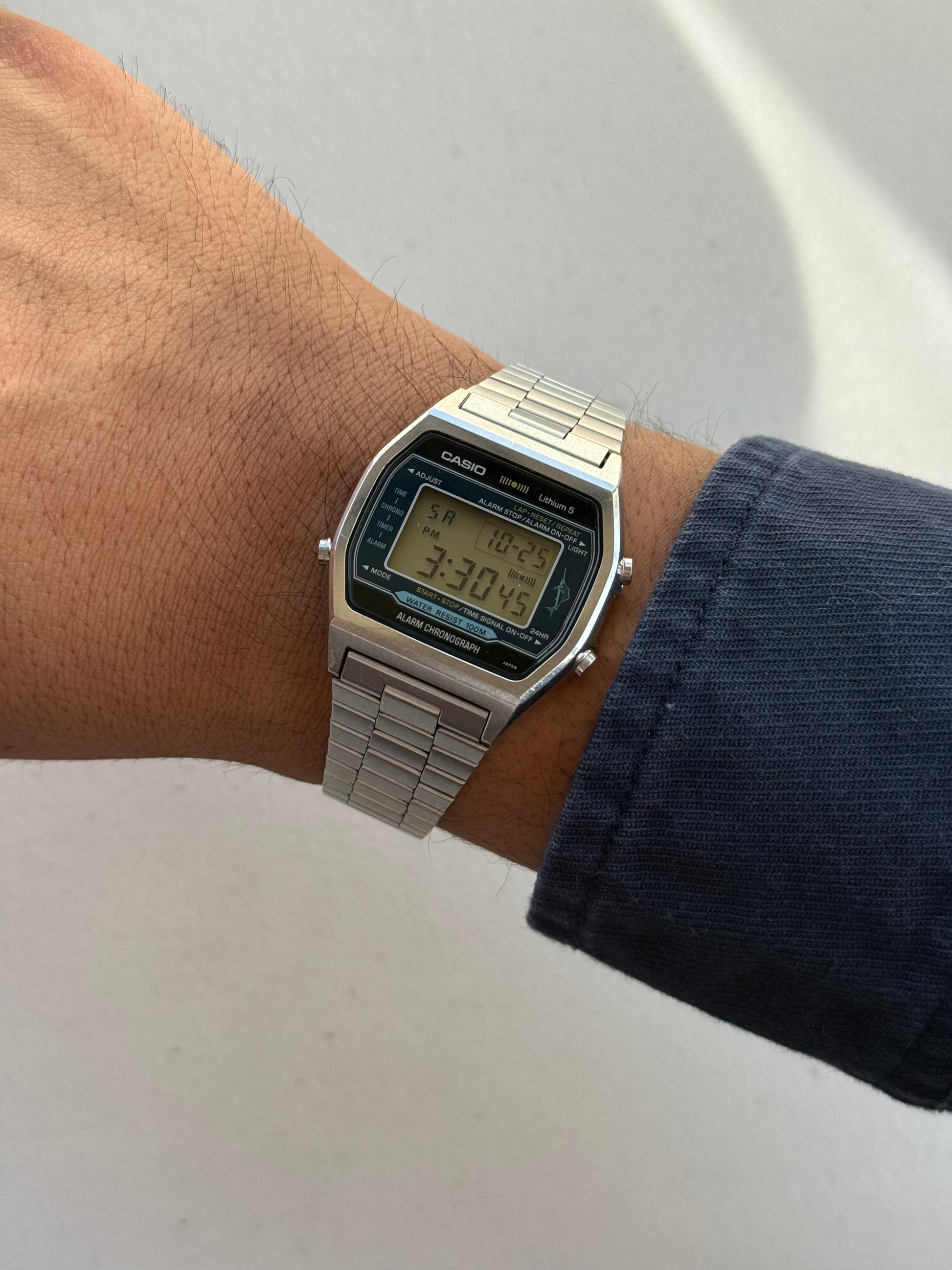 1980’s “Marlin” Casio Alarm Chronograph Digital Watch