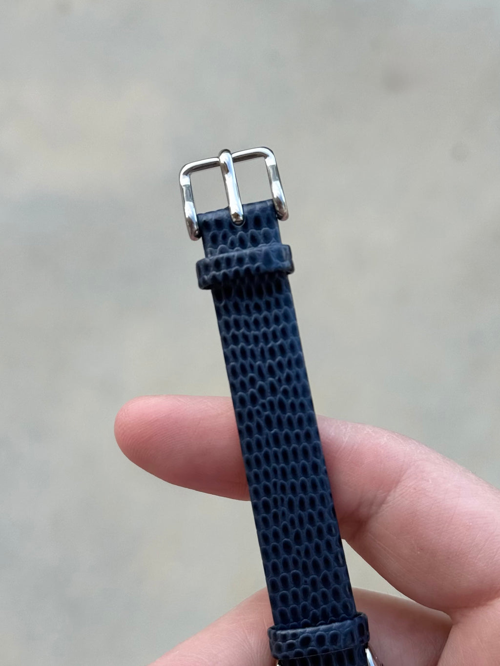 1994 Seiko Pulsar MOP Tonneau Tank Watch