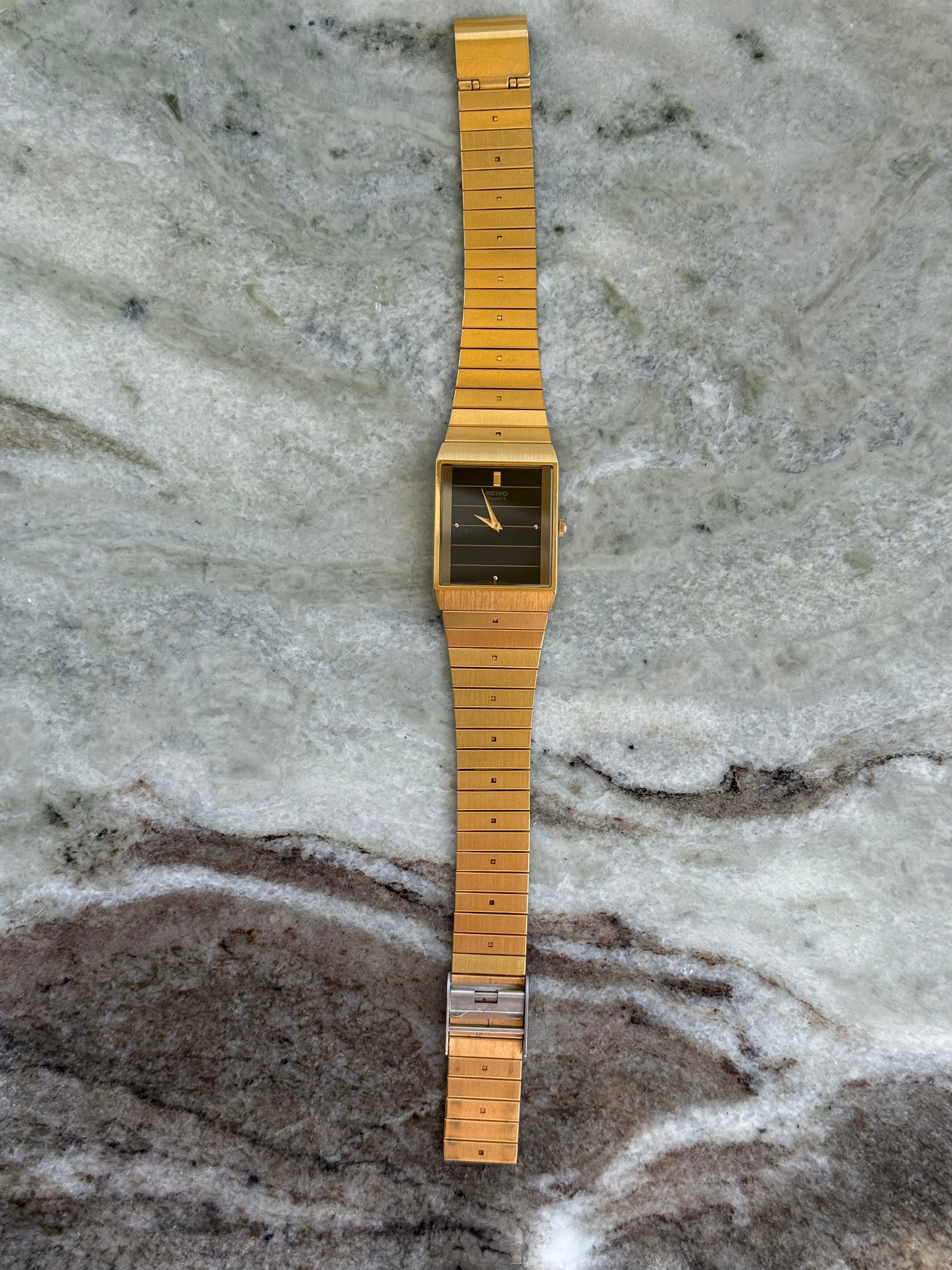 1987 Seiko Quartz “All My Love” Polo Tank Watch